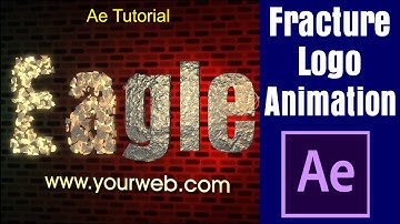 Fracture Logo Animation  | After Effects Tutorial