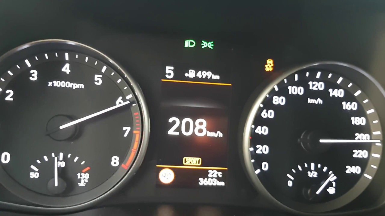 Hyundai i30 1.4 T-GDI 7DCT 0-210 km/h 