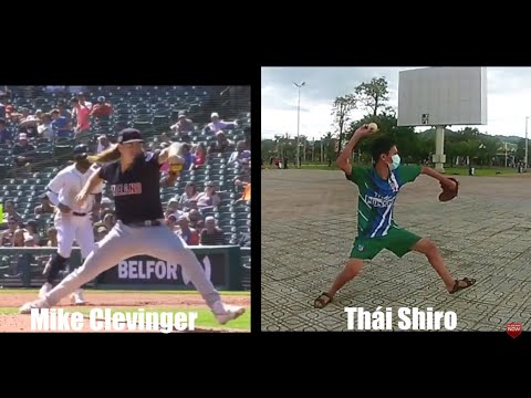 Video Thái Shiro Ném Bóng Chày (Pitching Mechanics) - youtube