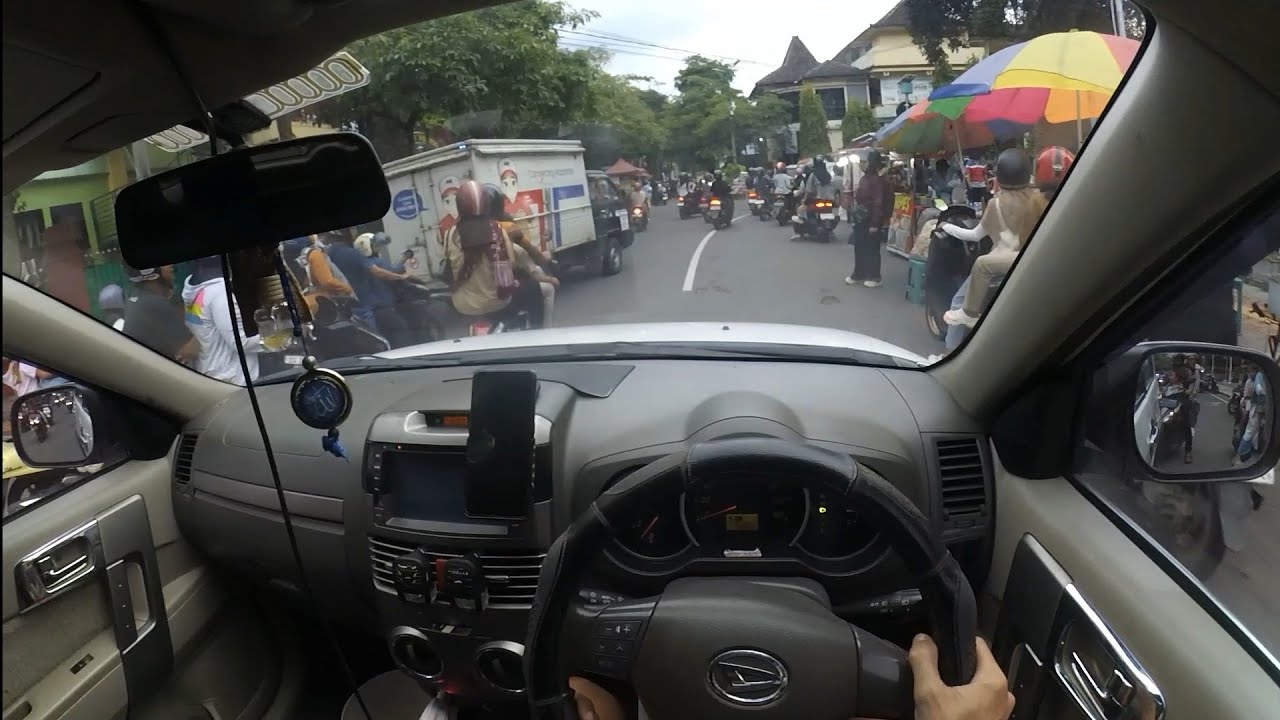 #344 POV DRIVING JAMNYA NGABUBURIT JALAN PADAT BANGET