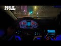 Driving My 500HP Camaro In DownTown At 2am | No Talking
