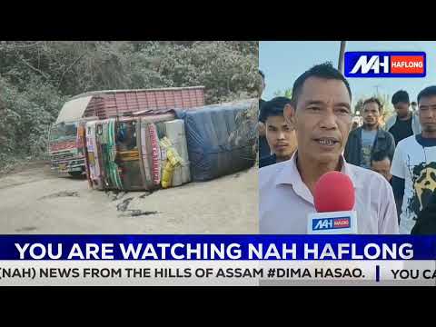 Man Loses Life after being Hit by truck #Retzol #Dima Hasao | National Highway 27 | Heavy traffic