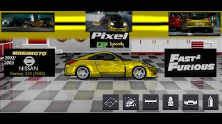 Pixel Car Racer - Fast & Furious - Morimoto 2002 - 2003 Nissan Fairlady Z33 (350Z)