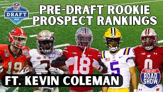 2024 NFL Draft Rookie Rankings Ft Kevin Coleman | Fantasy Football Impact