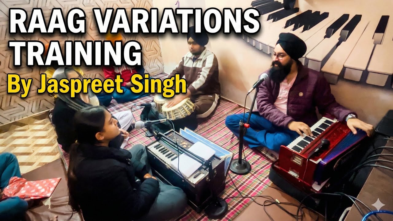 Raag Variations Training | Indian Classical Vocal Training Online | Jaspreet Singh