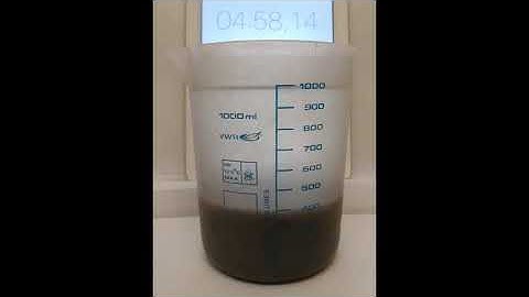 Oblysis active sludge settling test