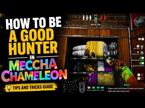 How to be a good hunter in Meccha Chameleon Game (Tips and Tricks Guide)