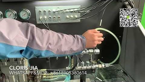NEW SYSTEM!! CR3000A-708 common rail test bench HEUP CAT C7 C9 pump testing