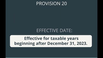 Provision 20: SECURE Act 2.0 Summary by Corrigan Krause