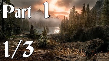 Skyrim Walkthrough - Part 1 - Getting Started [1/3] (PC Gameplay / Commentary)