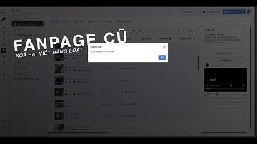 Cách xoá hàng loạt bài viết trên fanpage Facebook 2025