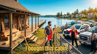 I Bought a $7.8M Lake Cabin — HOA Karen Sent Security to Shut Down My Restoration