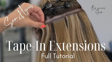 The ULTIMATE Bellami Tape In Extensions Guide (PRO TIPS) #bellami #hairextension #tapeinextensions