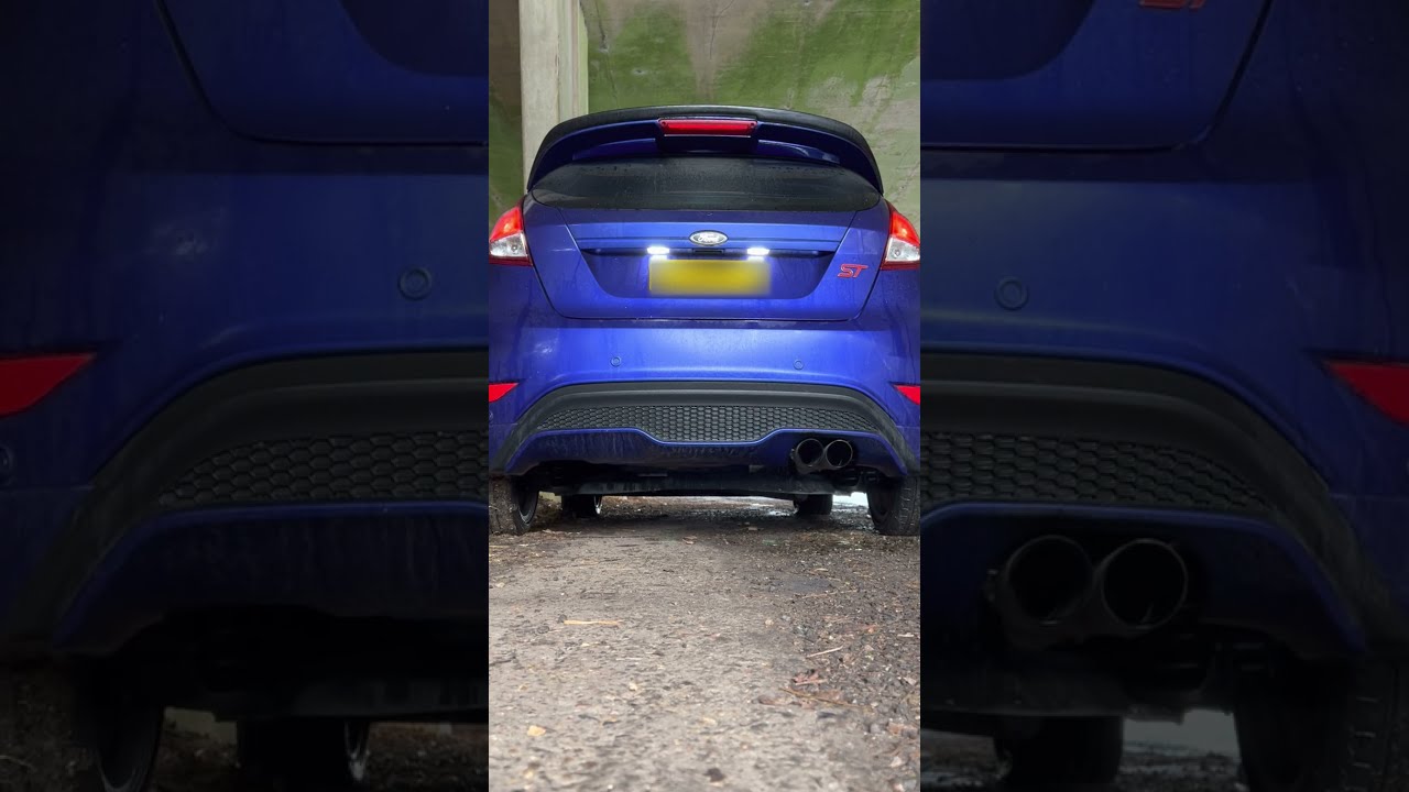 Ford Fiesta Mk7 ST180/ST200 JA8 1.6 2.5″ Exhaust, Rear Box 13-17