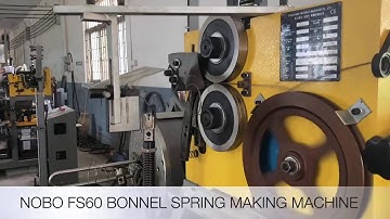 Bonnel spring coiling machine NOBO FS-60
