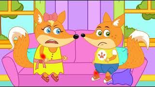 Dónde Estás, Bebé Lucia Fox Familia Espanol Aprende Buenos Hábitos - Video Para Niños