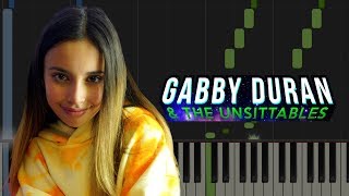 I Do My Thing - Kylie Cantall from 'Gabby Duran \& The Unsittables' | Piano Tutorial