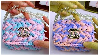 Beautifully Designed and Easy to Make Crochet Bag/New Design 🔥Simple and Wonderful