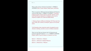 QLIK SENSE BUSINESS ANALYST QSBA CERTIFICATION EXAM NEWEST 2025 ACTUAL EXAM COMPLETE 200 QUESTIONS A