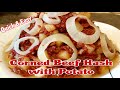 Canned corned beef recipe  quick and easy  corned beef hash with potato recipe  jhen frago