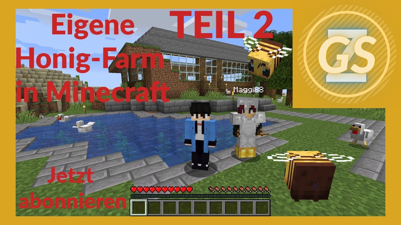 HONIG-FARM in Minecraft bauen | Minecraft Farm Teil 2 | Vanilla Minecraft