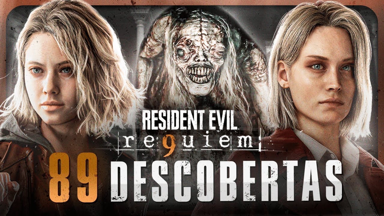 RESIDENT EVIL 9 REQUIEM: 89 DESCOBERTAS NO SEGUNDO TRAILER - YouTube