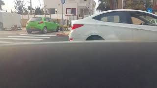 חציה מסוכנת בצומת בין בית ליצק למשה שרת