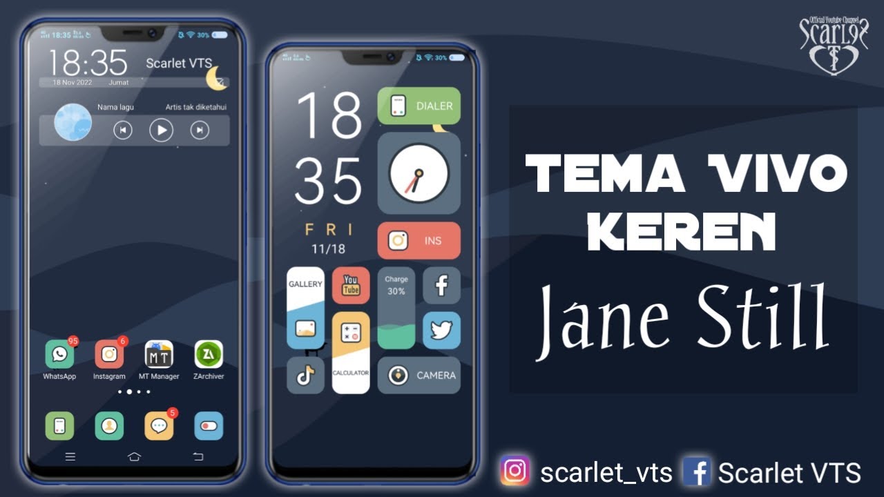 Tema Vivo Keren | Jane Still | for Vivo all series