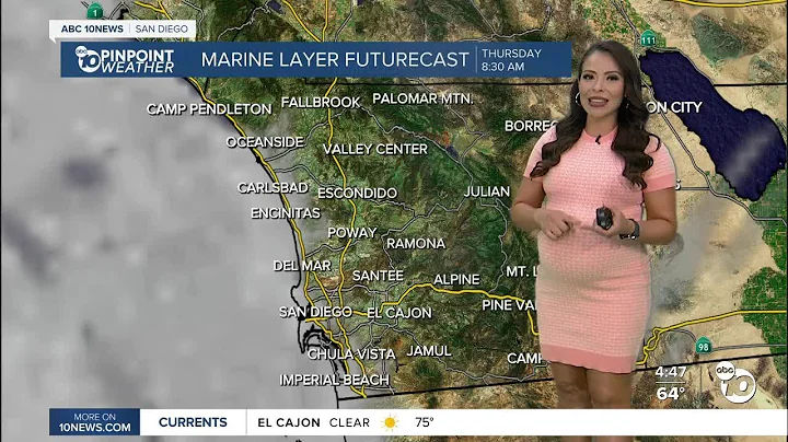 ABC 10News PinPoint Weather With Meteorologist Ang...