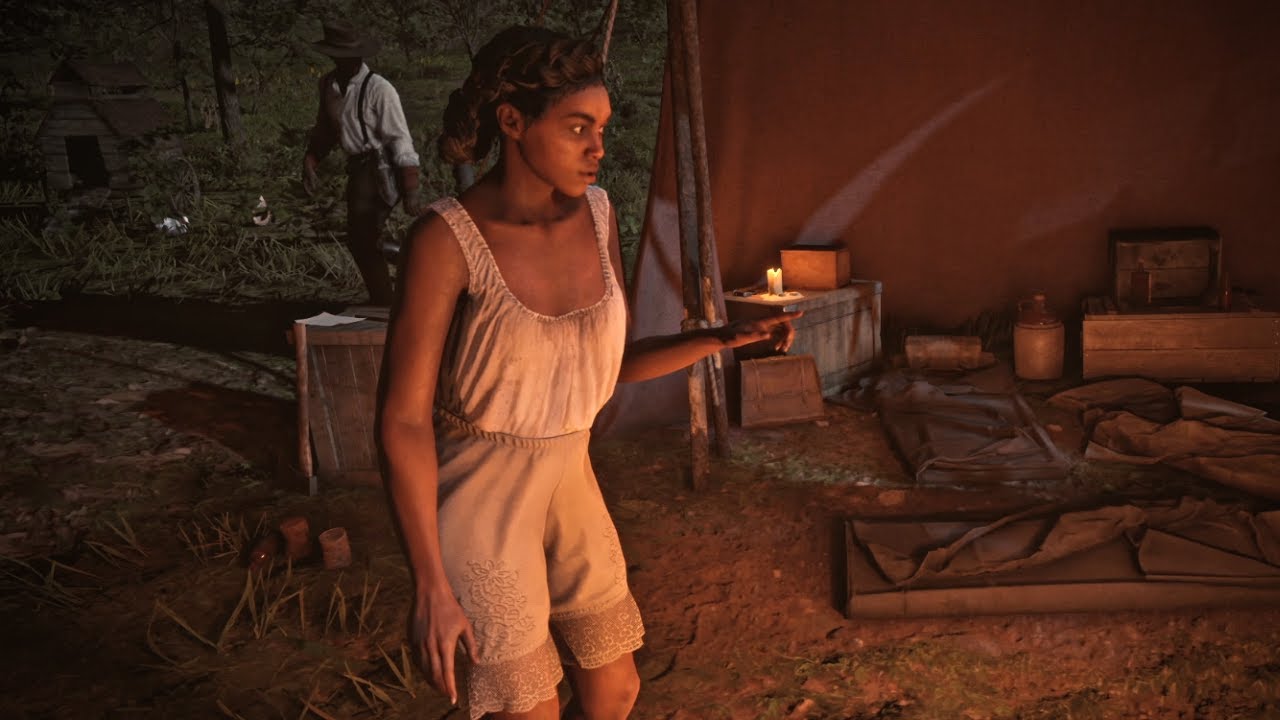 Tilly thinks Karen will kill Ms. Grimshaw Red Dead Redemption 2 YouTube