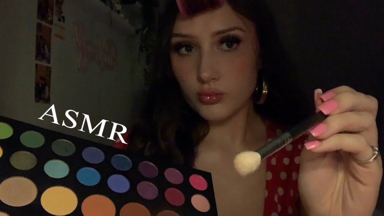 TINGLY ASMR DOING YOUR MAKEUP💄💋