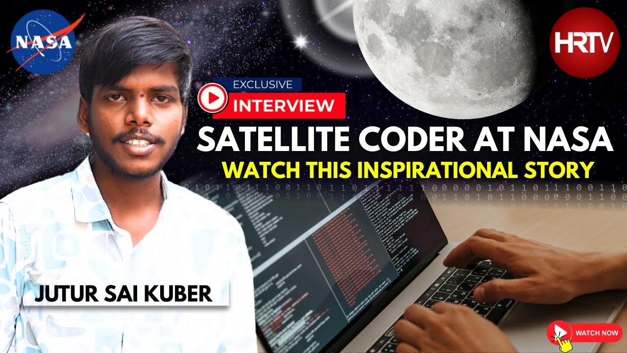 NASA: Inspiring Story of a Young Satellite Coder! | Jutur Sai Kuber ...
