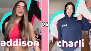... charli d’amelio vs addison rae tiktok dances battle subscribe &
more videos: https://bit.ly/tikto...