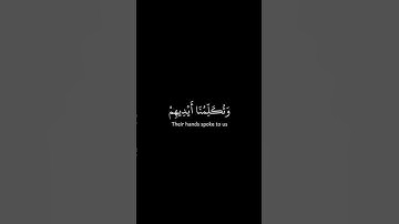 اكتب شيء تؤجر عليه | سورة يسالشيخ يوسف الصقير [65-66]قرآن #یوسف_الصقير ##quran_alkarim #quran