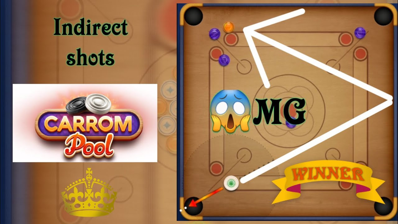 Best indirect shots// inspired by sri (Legend) // miniclip carrom pool