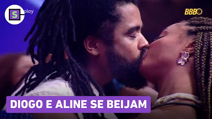 BBB 25: Diogo Almeida e Aline SE BEIJAM e protagonizam o PRIMEIRO BEIJO da edição! veja o vídeo