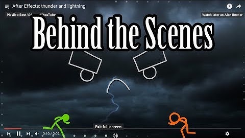 Behind the Scenes - Animation vs. YouTube