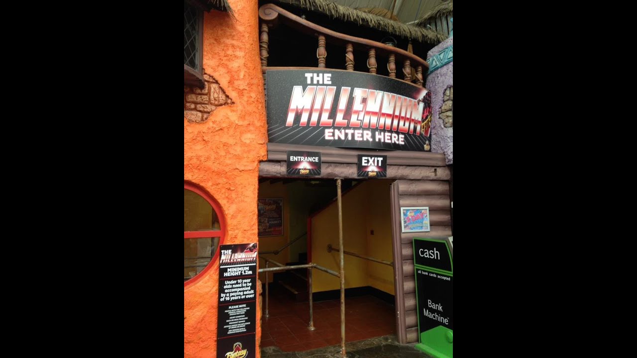 Millenium Fanatsy Island Millennium coaster entrance Fantasy Island - YouTube