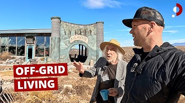 Inside the Off-Grid Earthship Community in New Mexico 🇺🇸