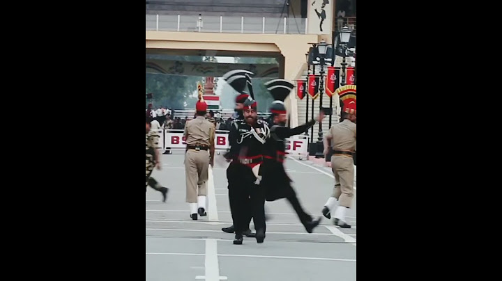 Wagah Border Parade | Shake Hand | India Vs Pak | Latest Parade at Attari - Wahga Border
