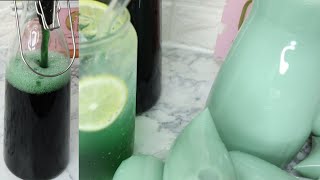 Mint Syrup Milky Mint Drink Shalou Cuisine
