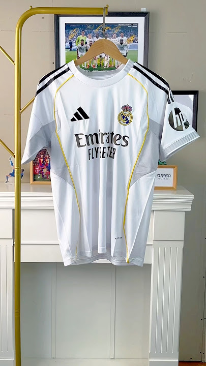 Real Madrid 2025/2026 home shirt #football #realmadrid #soccer