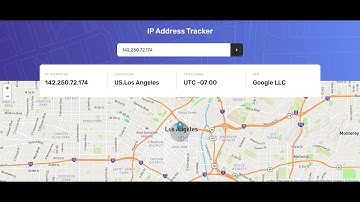 IP Tracker (HTML, CSS, Vanilla JS using API)