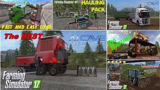 Best Farming Simulator 17 Mods January - June 2017 Trucks Trailers Tractors Load & Filling Systems