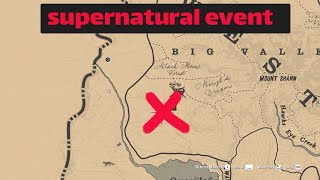 I just realized this supernatural event After +5000 hours of playing - RDR2