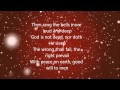 Casting Crowns - I Heard The Bells On Christmas Day (Lyrics)