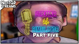 [NotTGP VOD] Robbing Homeless People On Twitch | Streamer Life Simulator #5 - NotTGP