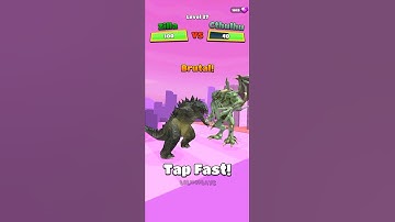 Kaiju Run 🙉❓🐲 New Gameplay Android & iOS K #Shorts