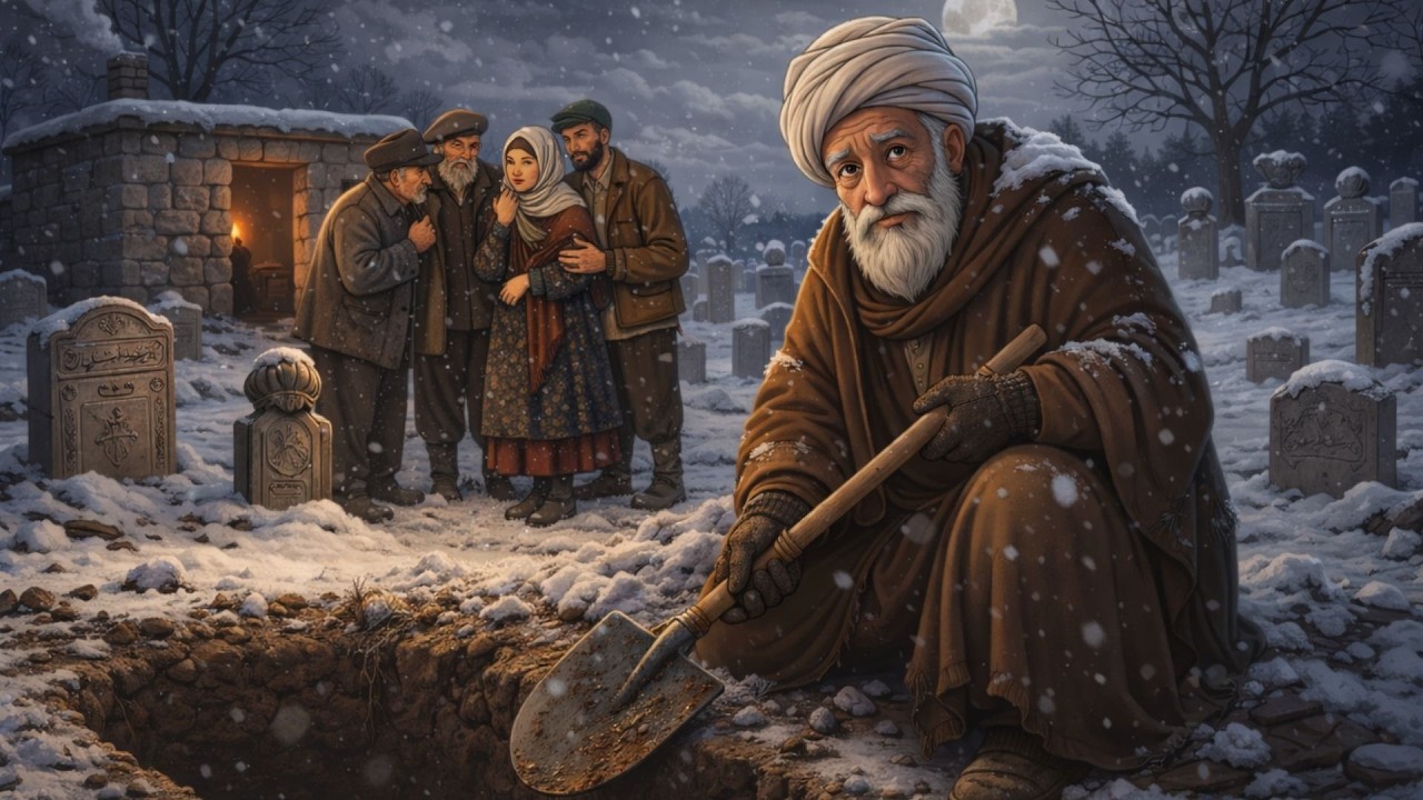 Yaşlı Yoksul Mezar Bekçisinden Herkes Korkuyordu Ama O Sabretti #ibretlikhikaye