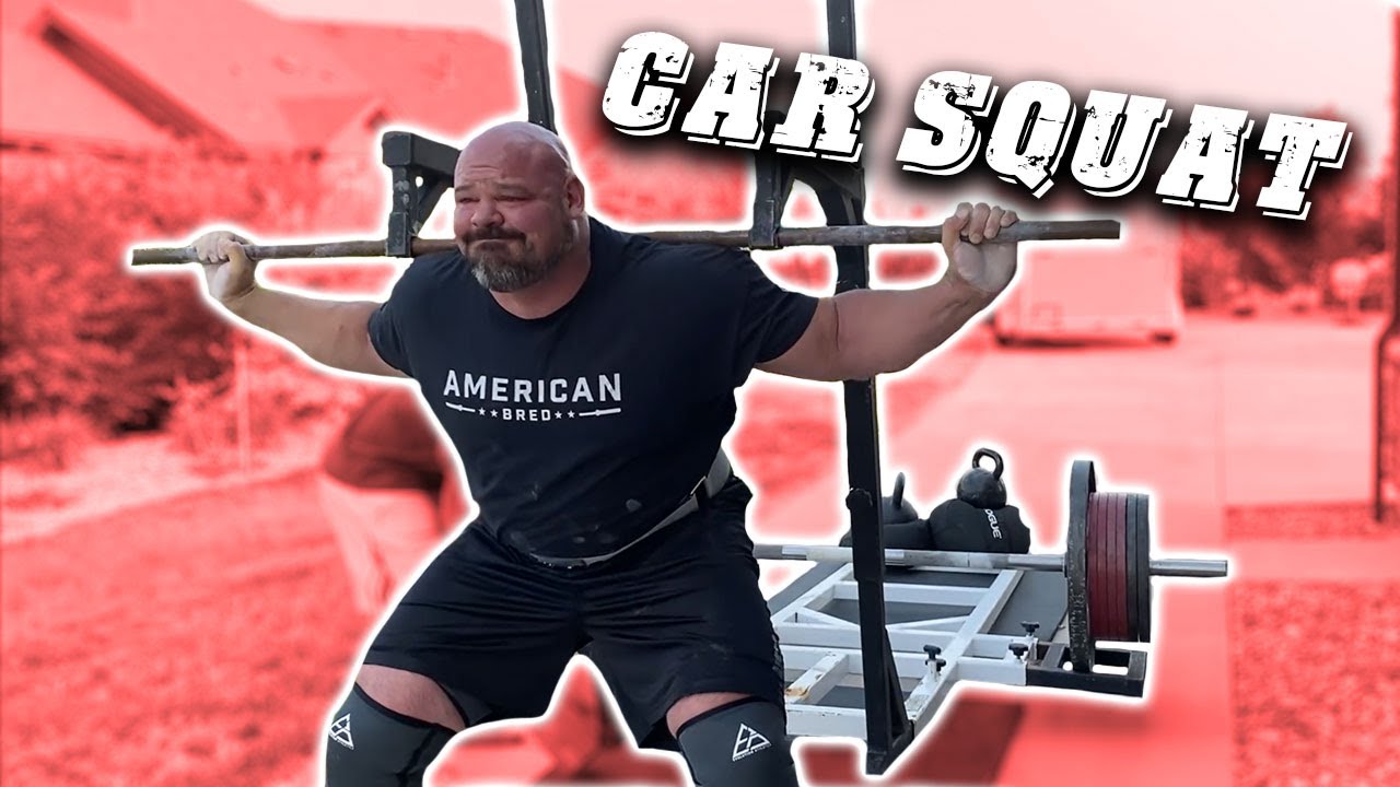 CAR SQUAT TRAINING 650LBS/295KGS FOR REPS YouTube
